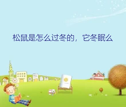 松鼠冬眠吗冬天冬眠吗（松鼠是怎么过冬的，它冬眠么）