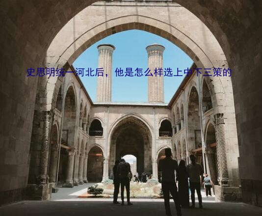 史思明统一河北后，他是怎么样选上中下三策的？史思明是谁