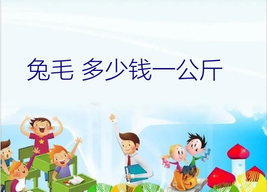 长毛兔毛多少钱一斤（兔毛 多少钱一公斤）